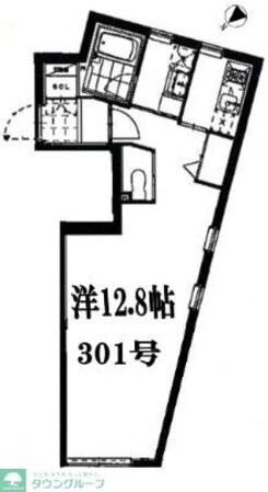 広尾フェリシタの物件間取画像